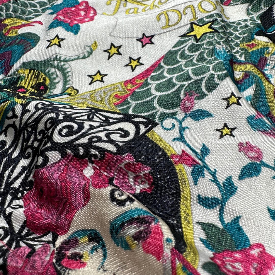 Dior x Galliano Gitante Tattoo Bikini