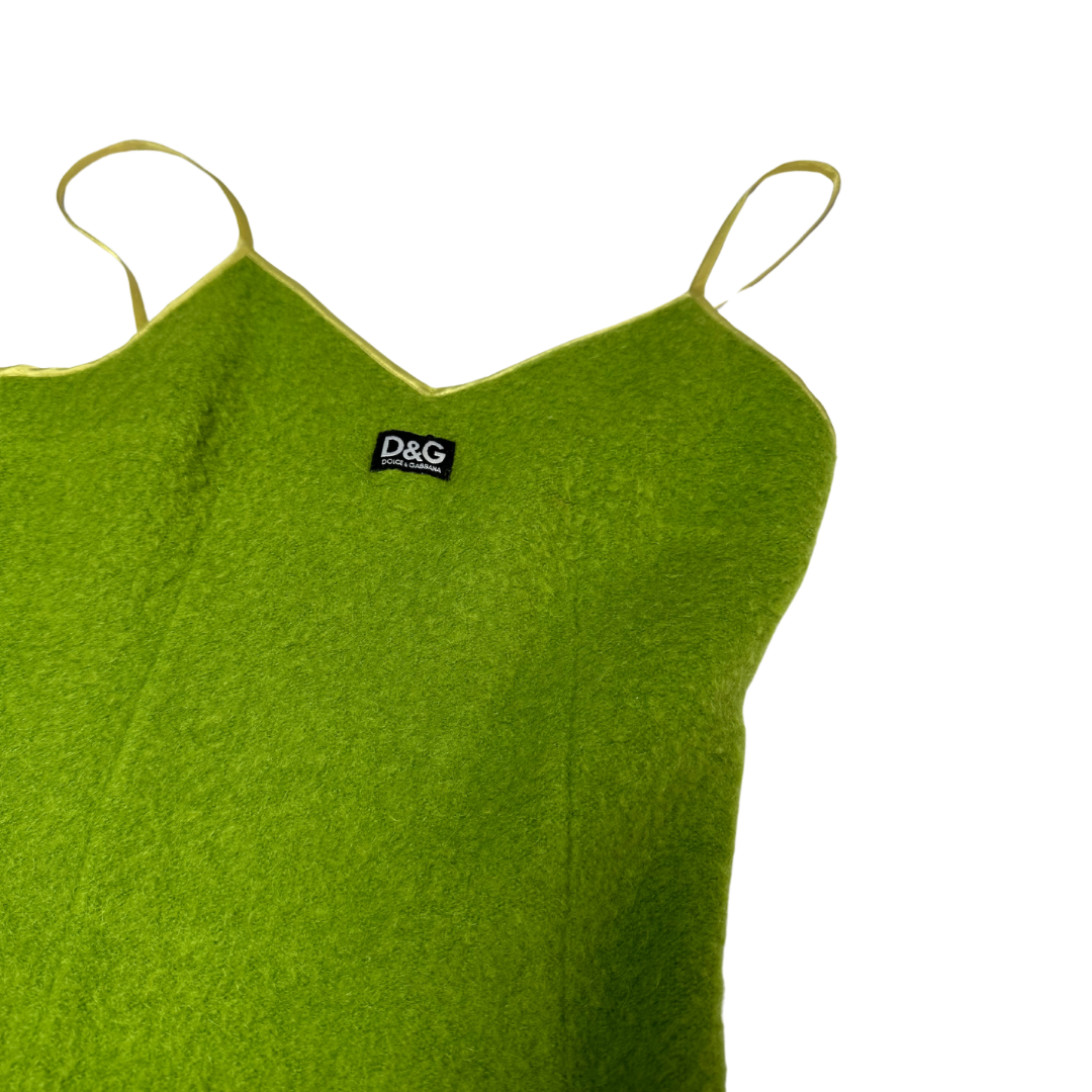 D&G 1995 Mohair Cami Dress