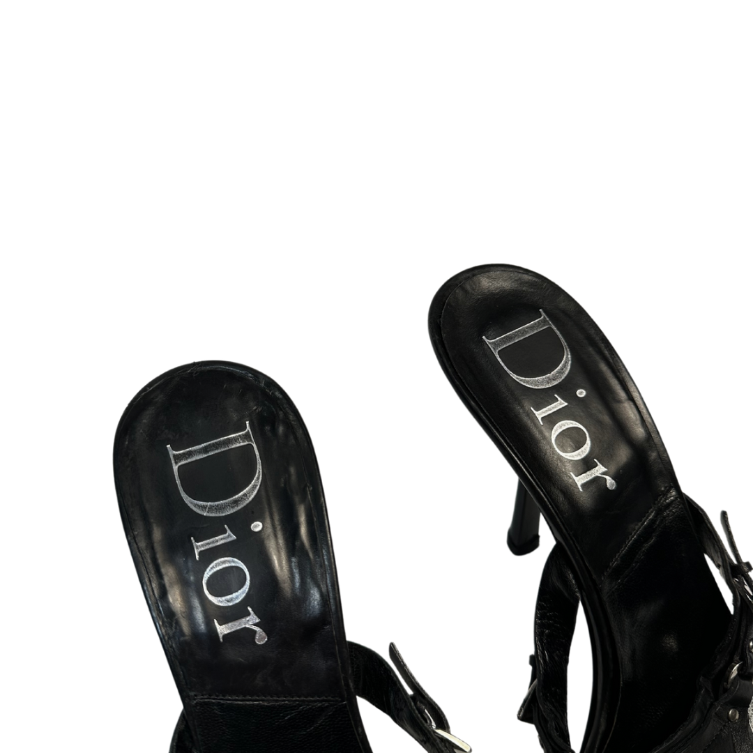 2003 Dior x Galliano Bondage Heel