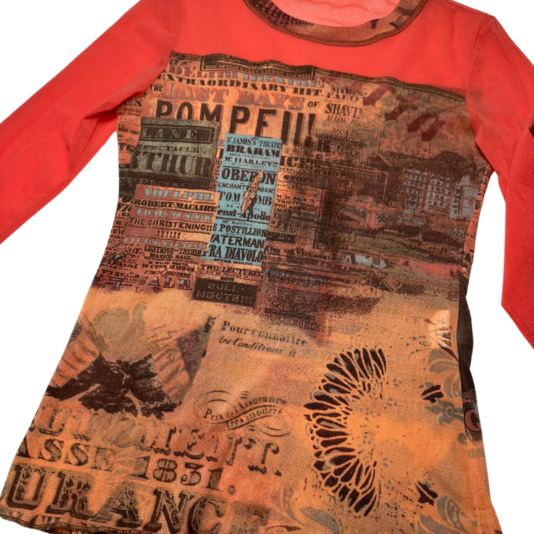 JPG Style Mesh Top