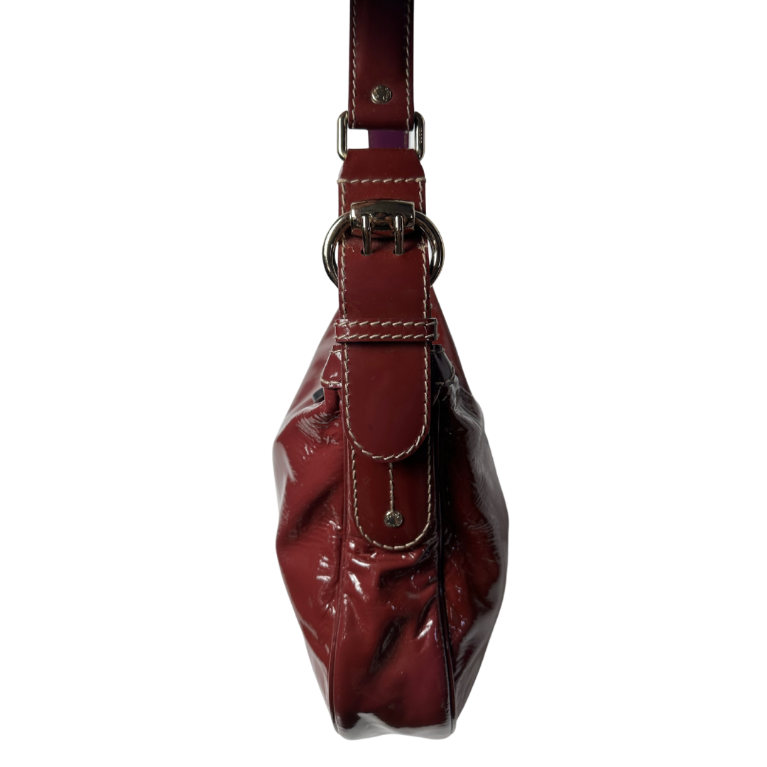 Gucci Patent Leather Cherry Handbag